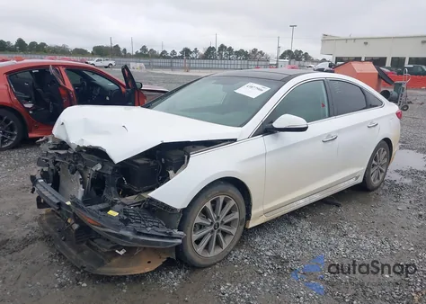 2016 Hyundai Sonata Limited z USA, uszkodzony, nr VIN 5NPE34AF8GH321482